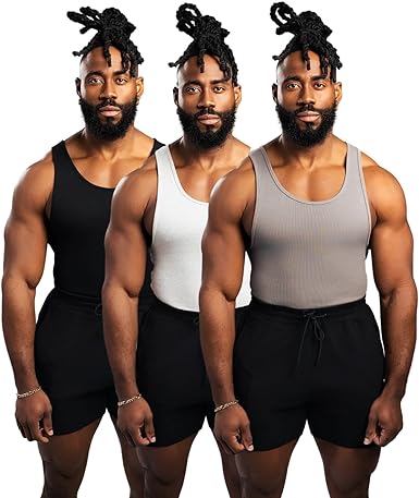 🏆#1 Bestselling🏆EKKO BEATERS Cotton Spandex Sleeveless Vest - Fitness suit