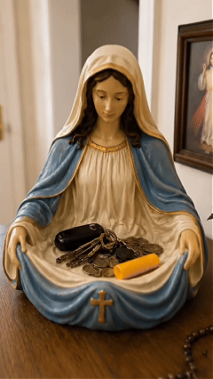 š„Last Day 50% OFF - Handmade Virgin Mary Catch-All Bowl