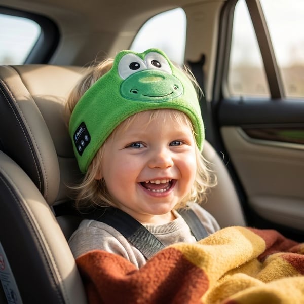 š„LAST DAY 49% OFF -š§ Kidsā Animal Bluetooth Sleep Headband Headphones