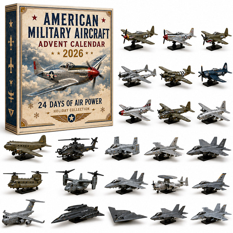 โ๏ธ๐บ๐ธ American Military Aircraft Advent Calendar 2026 โ 24 Days of Air Power