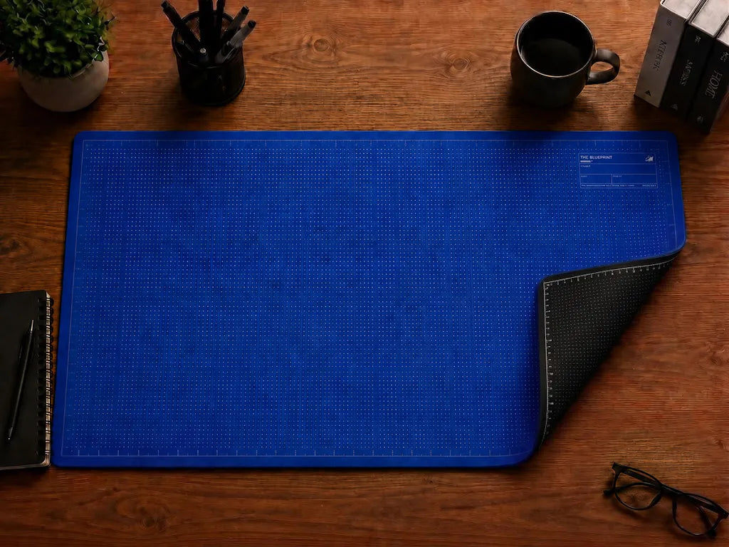 🖊️✨The Blueprint Deskmat Includes the Blueprint Marker💻A Double-Sided Deskmat to Draw, Erase & Redraw As Needed. 🎁Buy 2 Sets Free Shipping
