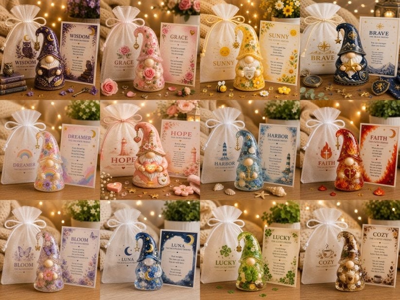 🔥LAST DAY 50% OFF-🎖️ Emotional Support Gnome Collection