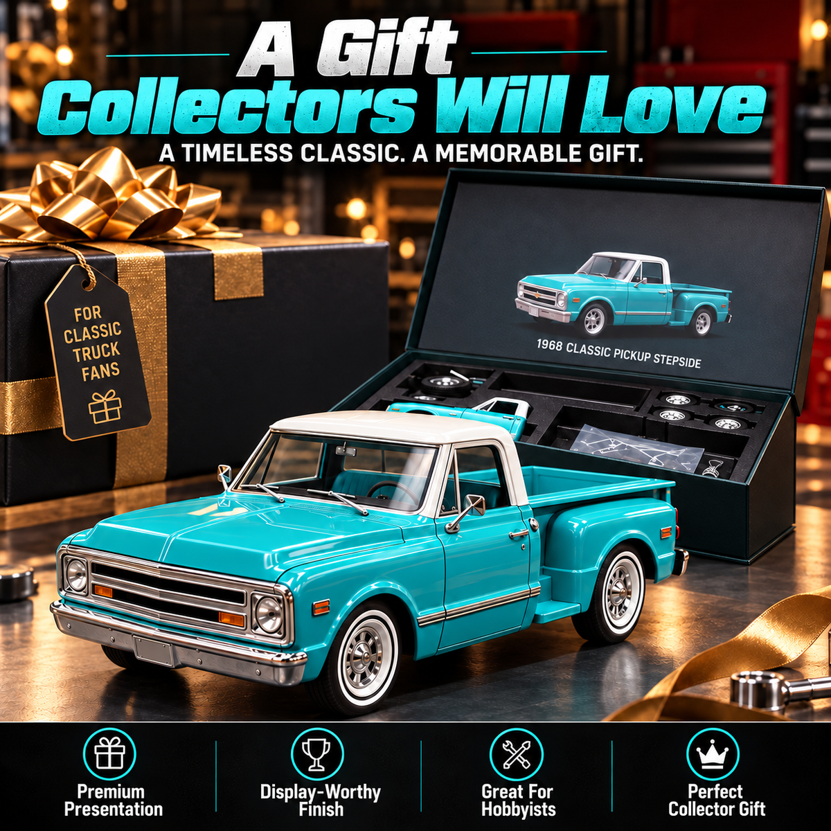 π 50% OFF Model Kit β Premium Classic Truck Gift for Collectors & Hobbyists π