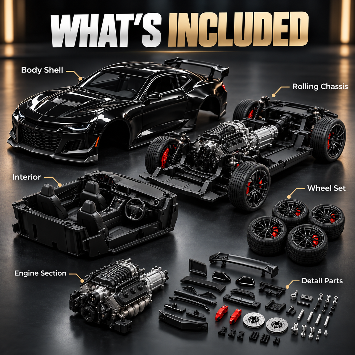 🏁 Built by You – Hands-On Performance Car Model Project