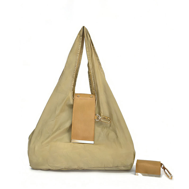 π Foldable Keychain Tote Bag β¨ | ποΈ Portable Reusable Shopping Bag π Compact, Lightweight & Easy to Carry π