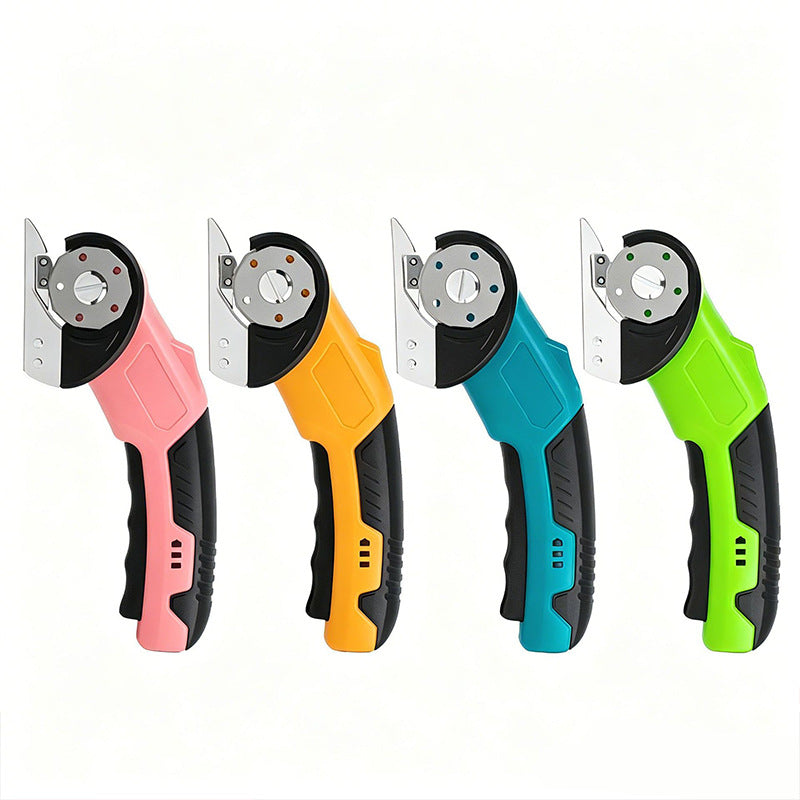 ๐ Cordless Electric Scissors 3.7V โ Rechargeable Heavy Duty Cutter with Safety Lock