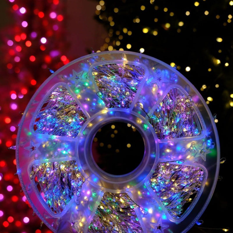 🎅Christmas String Lights – Warm White or Multicolor Holiday Tree Lights💖