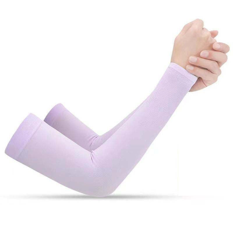 2 Pairs UV Protection Cooling Arm Sleeves for Men & Women UPF 50 Cooling Sports Sleeve Compression Sun Sleeves