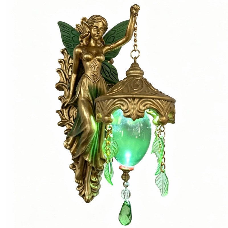 🔥HOT SALE!🧜♀️Hand-Painted Mermaid Wall Sconce – Nautical & Artisan Design