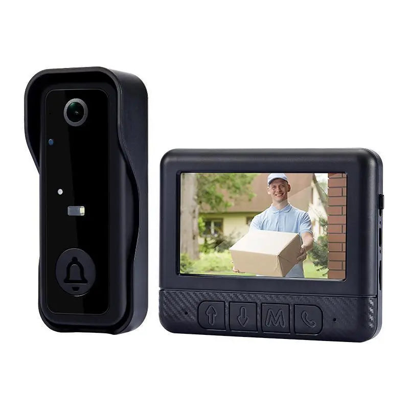 Wireless Video Doorbell Camera with Color Screen and Night Vision
