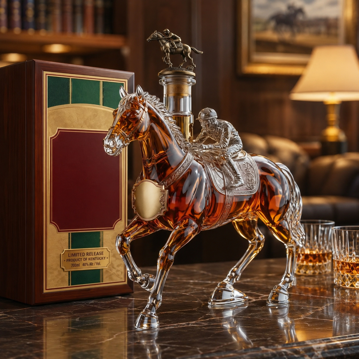 ⚡Hot Sales 49% OFF🔥Blanton’s 42nd Anniversary Limited Edition Bourbon Whiskey Decanter