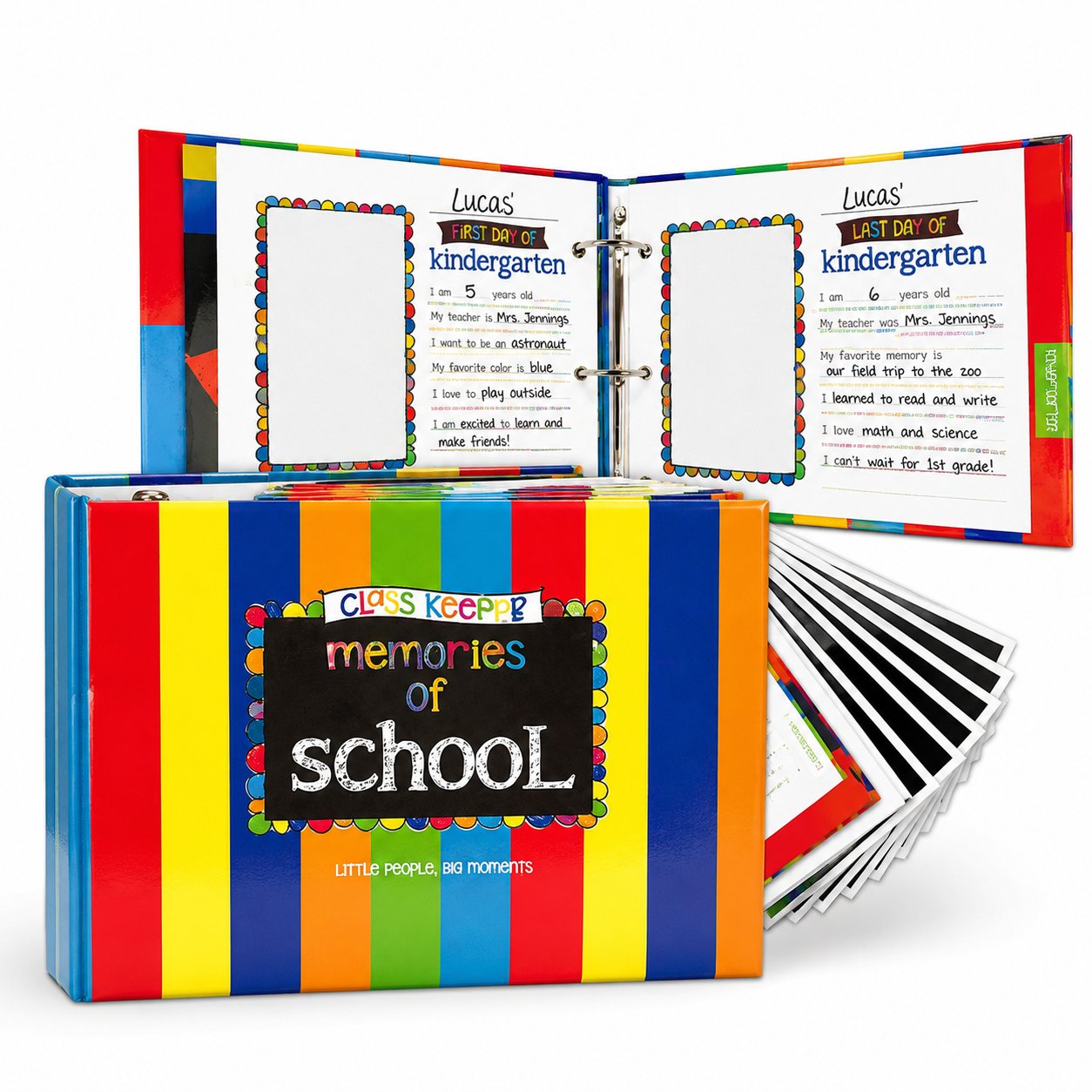 🔥LAST DAY 50% OFF - 📚First & Last Day School Memory Keepsake Binder