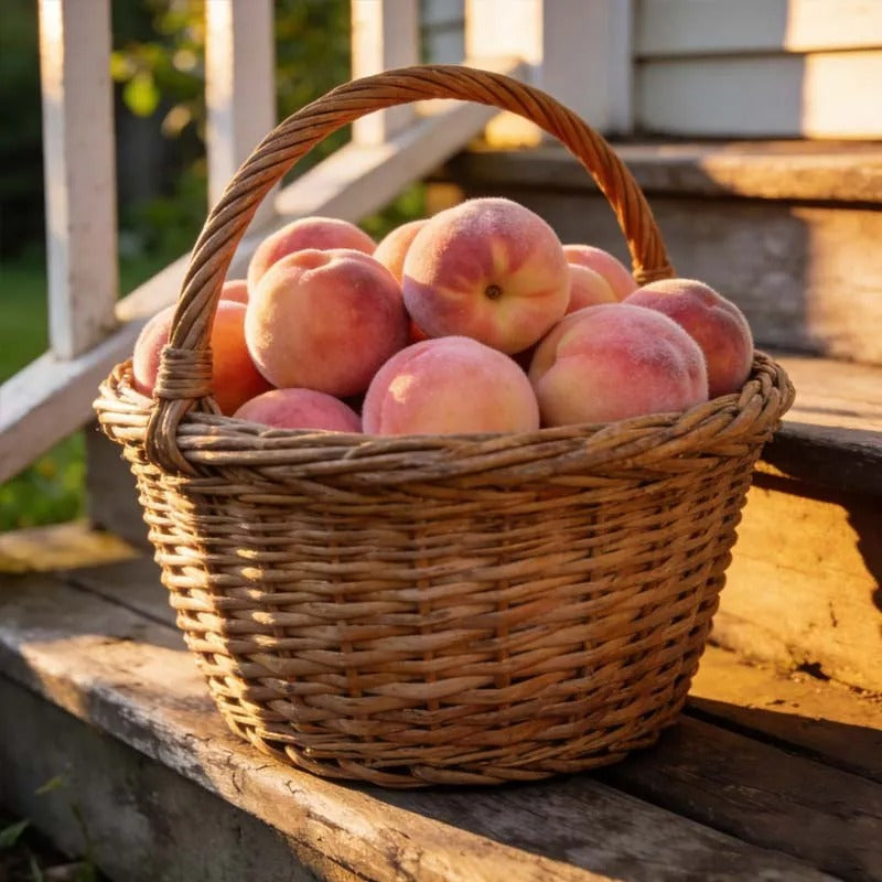 š„ 65K+ SOLD! š Heirloom "Honey Red" Dwarf Peach Tree Live Seeds