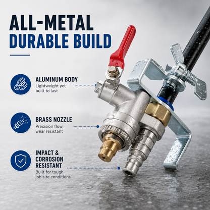 💦 Angle Grinder Dust Control Water Sprayer – Adjustable Wet Cutting Attachment for Cleaner Grinding & Cutting 🛠️