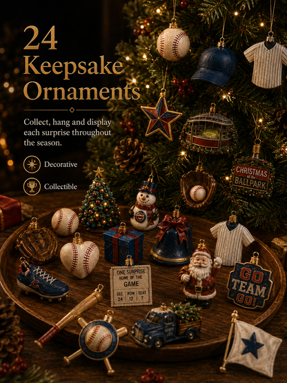 ⚾Baseball Christmas Advent Calendar