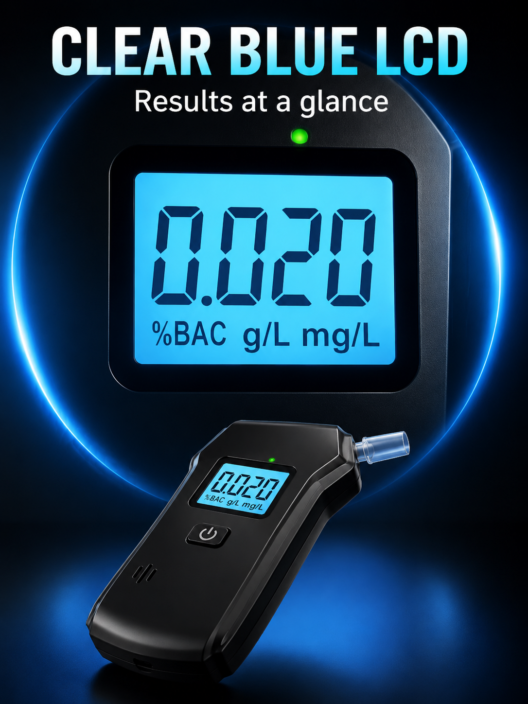 🍷🚫Portable breath alcohol tester