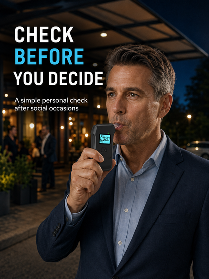 🍷🚫Portable breath alcohol tester