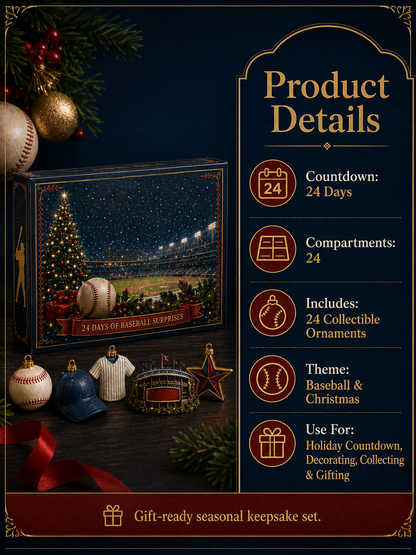 ⚾Baseball Christmas Advent Calendar