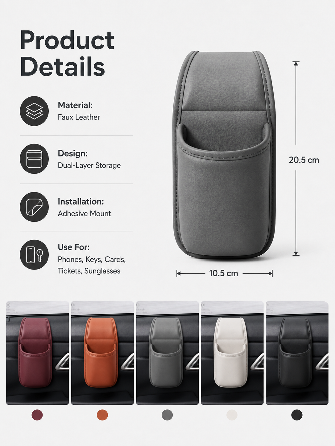 🚗Car Interior Storage Pocket