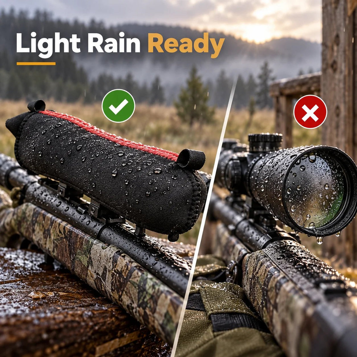 🎯 3-Pack Neoprene Scope Covers – Water-Resistant, Scratch-Protective Optical Gear Covers for Outdoor Adventures 🛡️