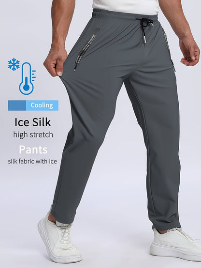 Performance Stretch Pants - Modern Slim Fit with Cooling Technology