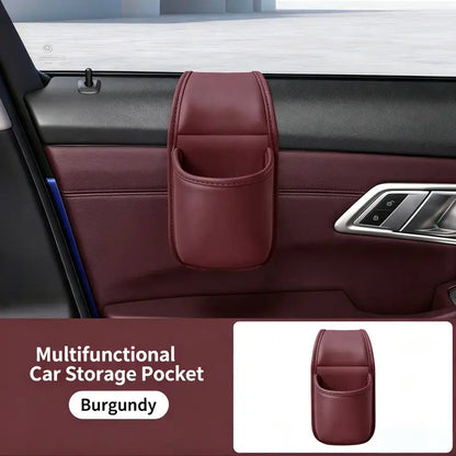 TRENDING NOW | Car Phone Storage Pocket – Slim Adhesive Organizer for Phones, Keys, Cards, Tickets & Sunglasses