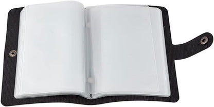 ✝️ Catholic Genuine Leather Holy Card Holder – Pocket Prayer Card Organizer with Snap Closure!!!
