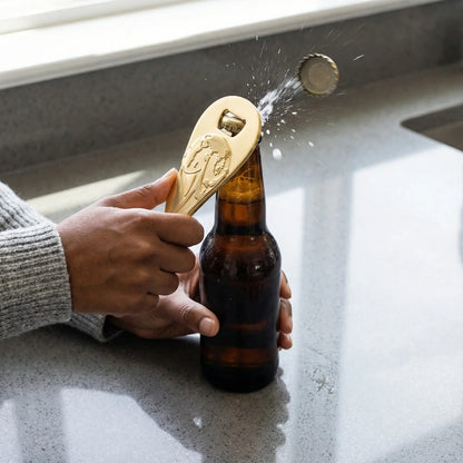 Summer Victory Gift Set – Shatterproof Trophy Beer Cup (17oz) + Trophy Bottle Opener – For Soccer Lovers & Party Fans