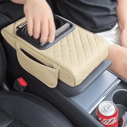 Multifunctional PU Leather Car Armrest Box Mat🚗