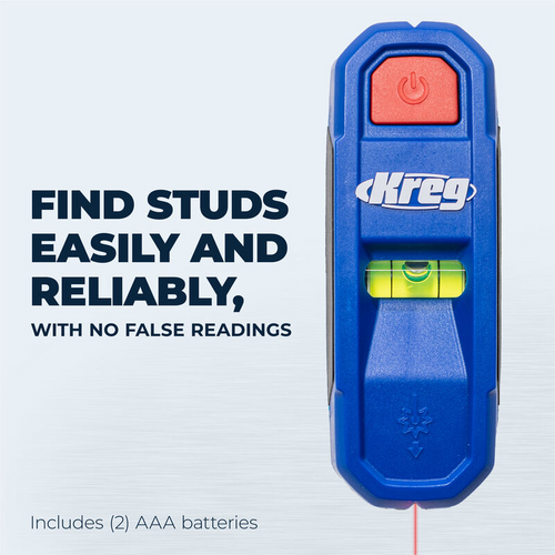 🔍Kreg Laser-Mark Stud Finder – No Missed Studs. No Extra Holes.