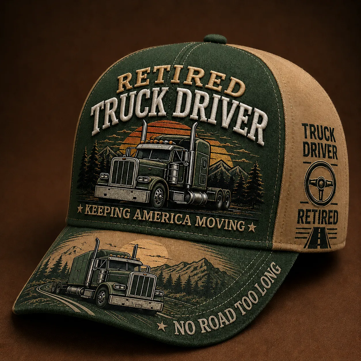 💥LAST DAY 49% OFF -🚛 RETIRED TRUCK DRIVER CAP
