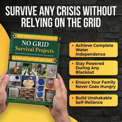 NO GRID Survival Projects: How to Produce Everything You Need on Your Property