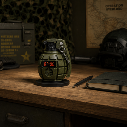 Grenade Alarm Clock