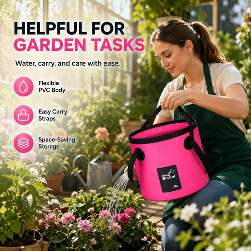 Portable Folding Water Storage Bucket🚰Your Go‐Anywhere Water Companion!!!