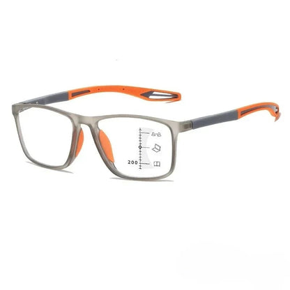 Anti-Blue Light Progressive Reading Glasses – Lightweight Multifocal Eyewear for Men & Women