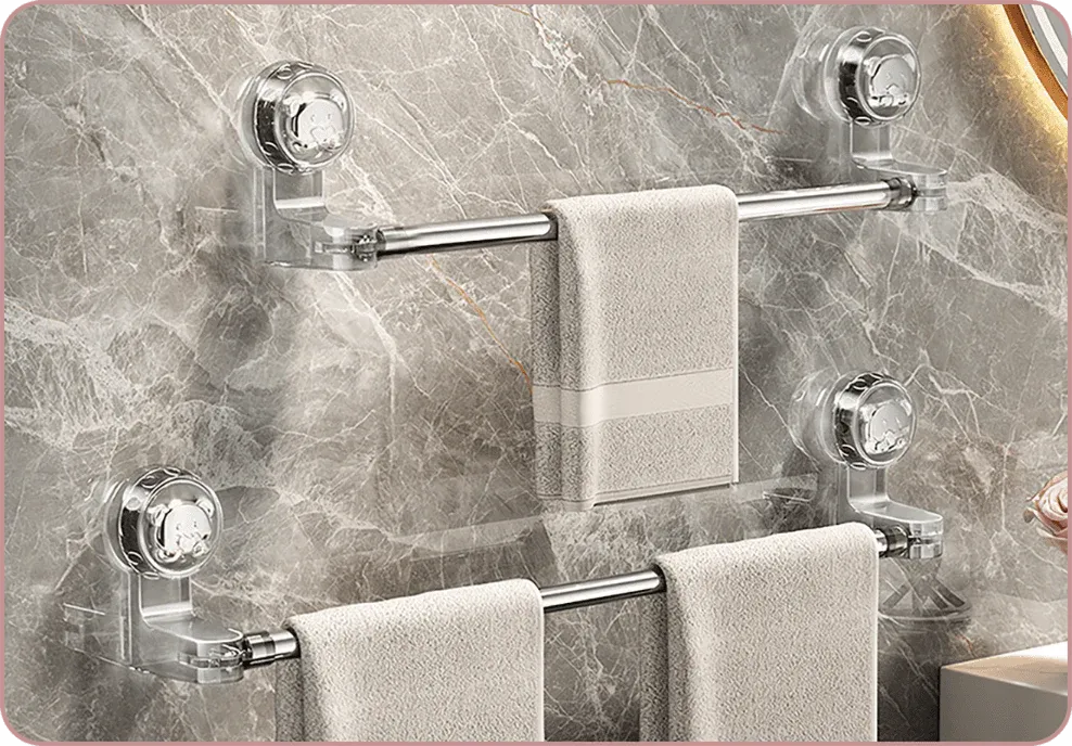 ✨✨Adjustable Suction Cup Towel Bar