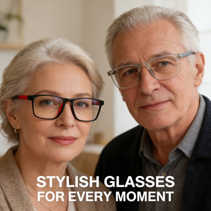 Anti-Blue Light Progressive Reading Glasses – Lightweight Multifocal Eyewear for Men & Women