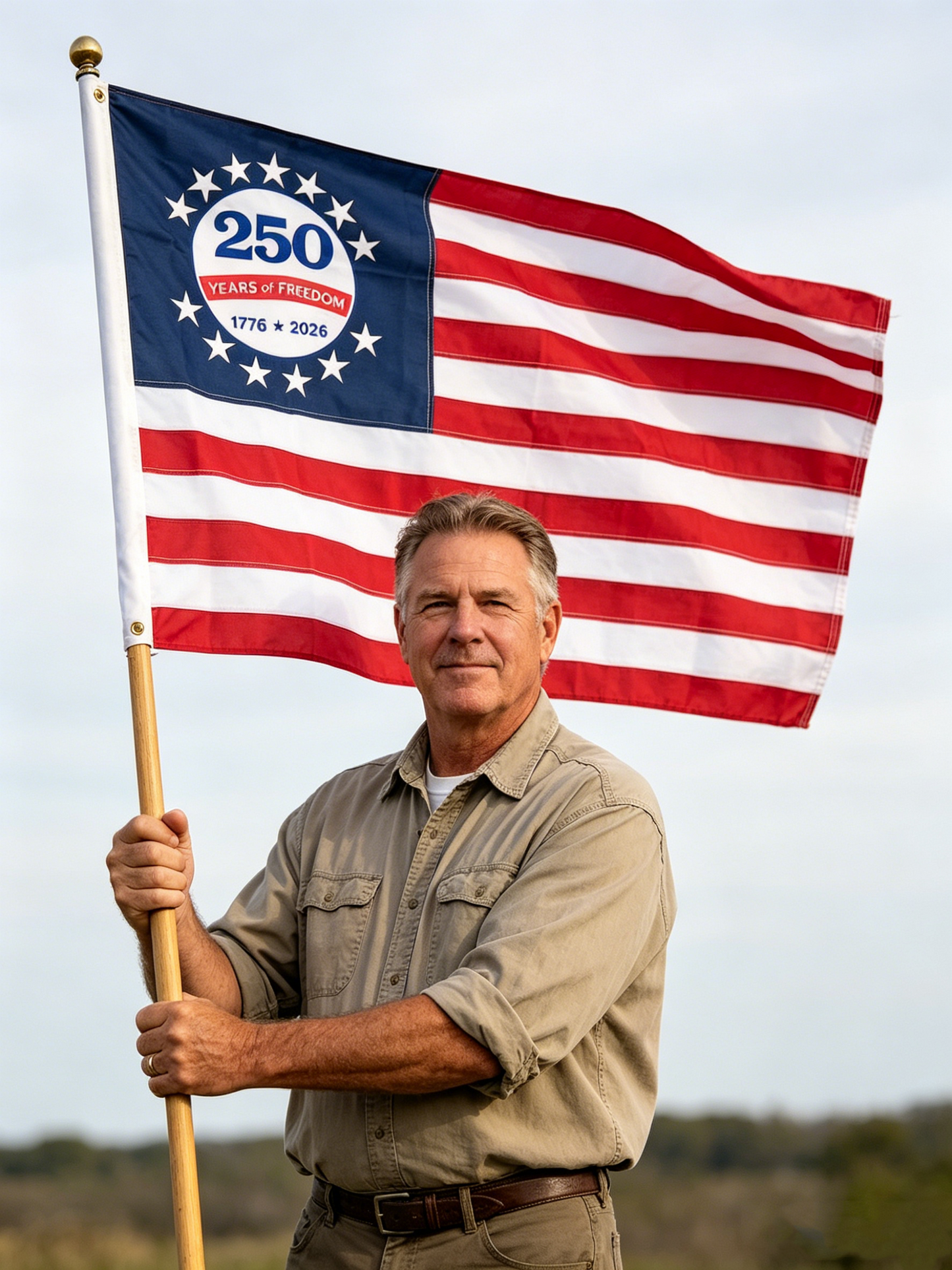 🔥Last Day 49% OFF - 🇺🇸 250th Anniversary Commemorative USA Flag (1776–2026)