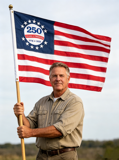 🔥Last Day 49% OFF - 🇺🇸 250th Anniversary Commemorative USA Flag (1776–2026)