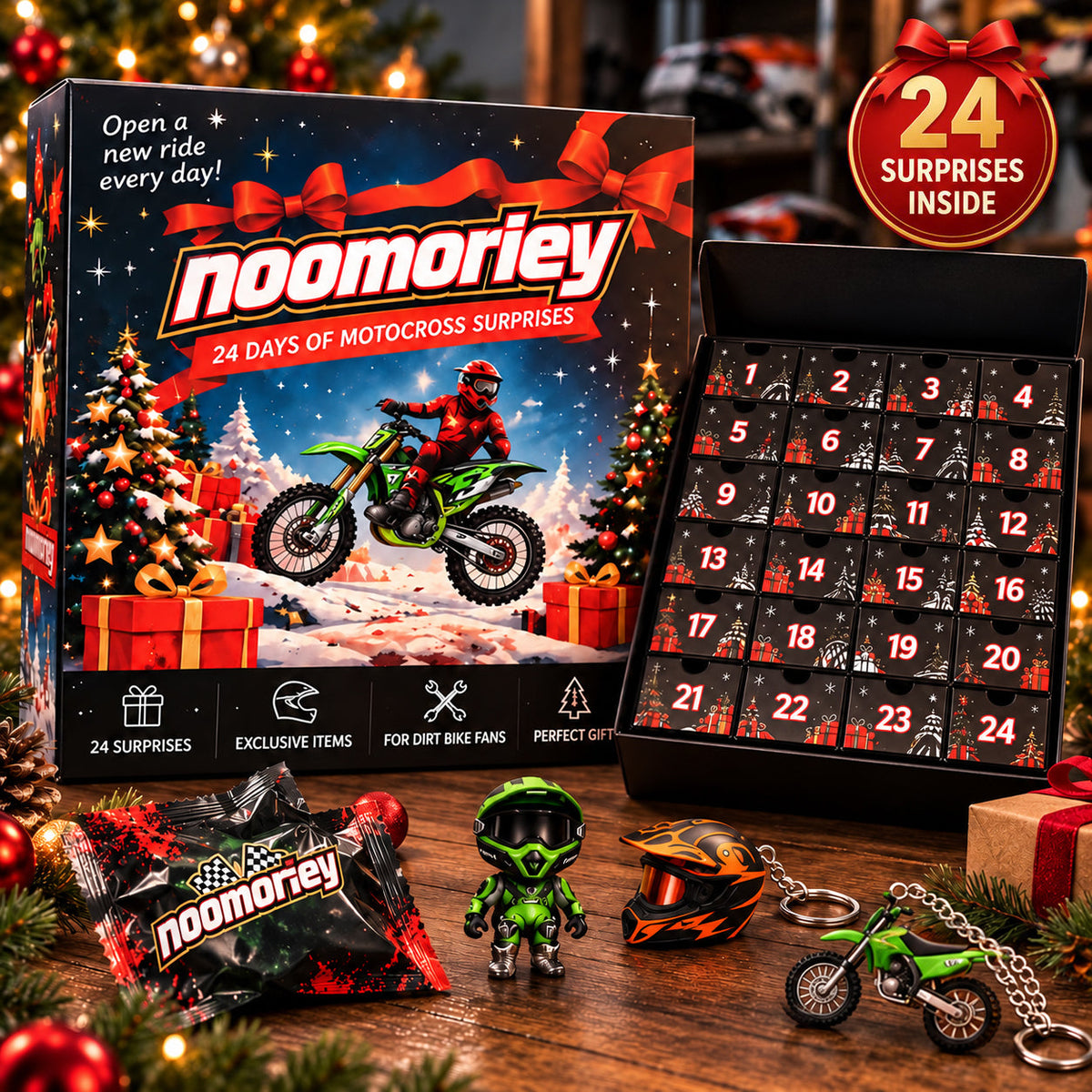 🏁 24-Day Motocross Advent Calendar – A New Dirt Bike Surprise Every Day 🏍️