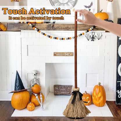 Floating Witch's Broom –Haunted Dancing Broom