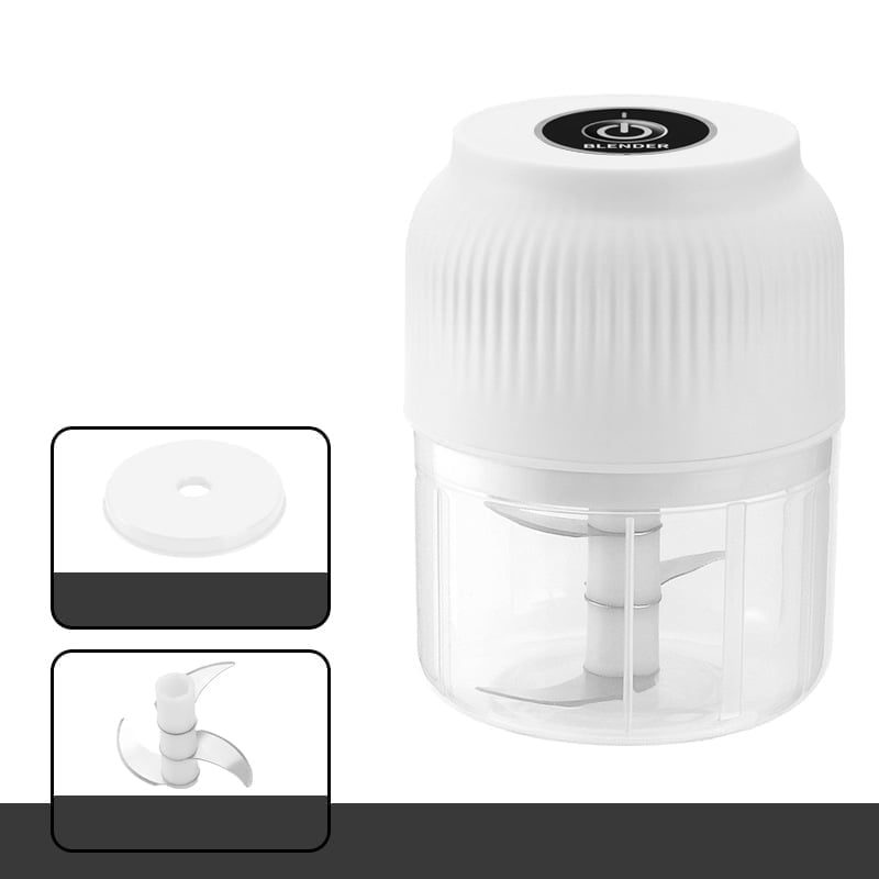 🔥 50K+ Sold | ✨ Mini Electric Food Chopper – One-Press Garlic & Veggie Prep！ 🍳🥕🧄