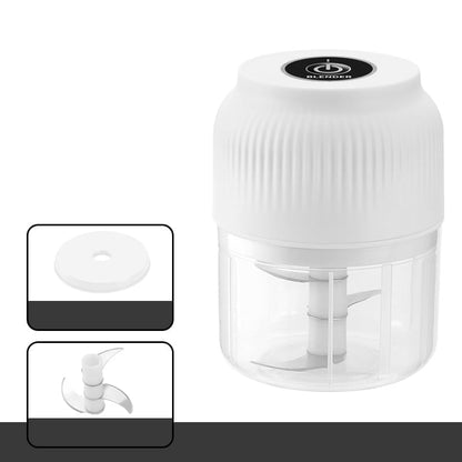 🔥 50K+ Sold | ✨ Mini Electric Food Chopper – One-Press Garlic & Veggie Prep！ 🍳🥕🧄