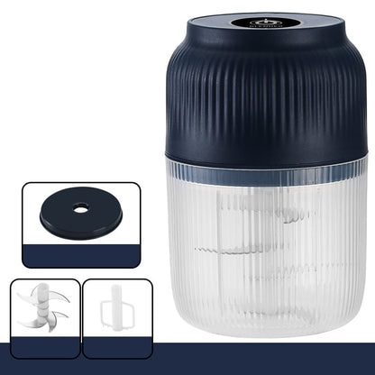 🔥 50K+ Sold | ✨ Mini Electric Food Chopper – One-Press Garlic & Veggie Prep！ 🍳🥕🧄