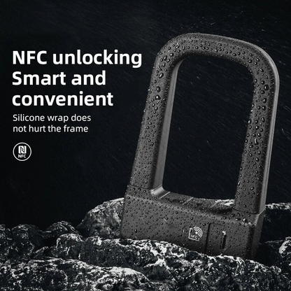 Secure Smart NFC Bicycle U-Lock – Keyless & Ultra Convenient🚲✨