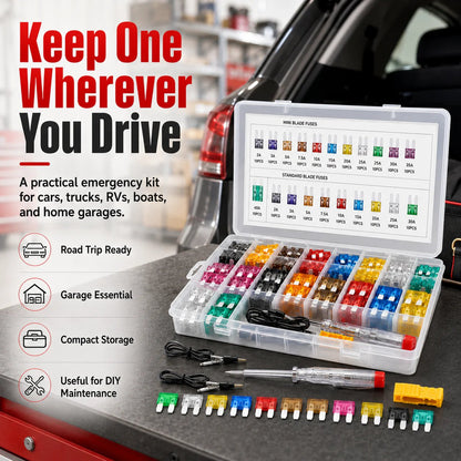 🔥Hot Sale 49% OFF🚗Car Fuse Assortment Kit