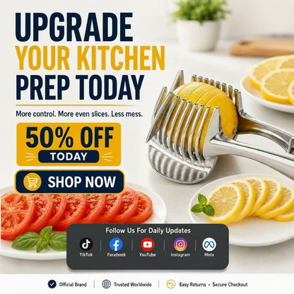 🍅 Kitchen Food Slicing Guide for Fruits & Vegetables 🔪