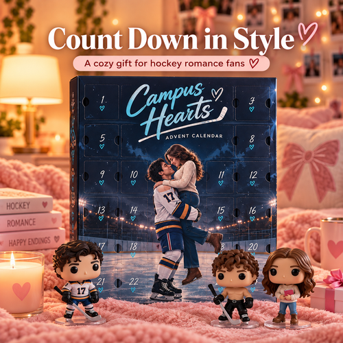💗 50% OFF Campus Hearts Advent Calendar – 24 Days of Hockey Romance Surprises 🏒