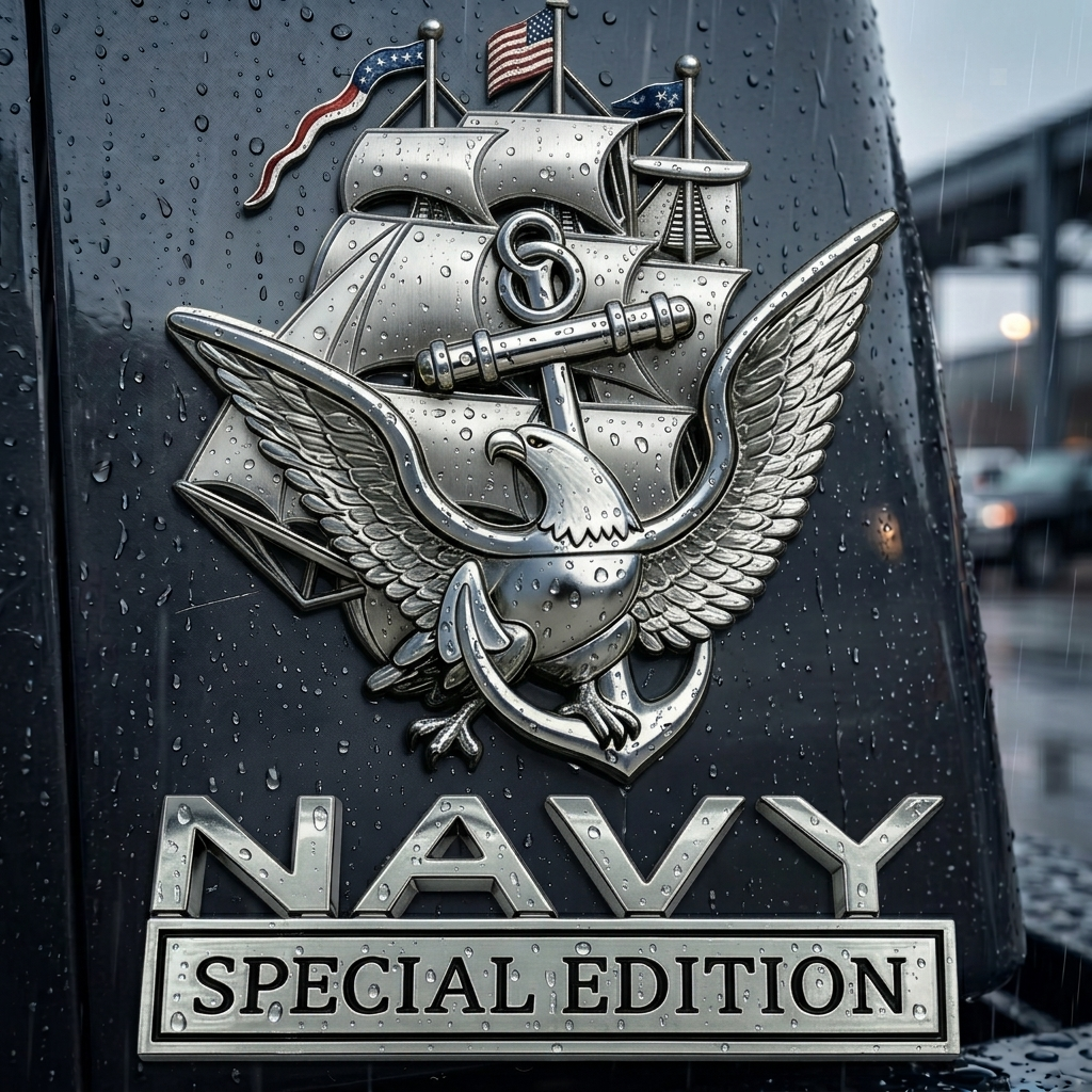 U.S. Navy Special Edition Metal Vehicle Badge, 🔥Buy 2 FREE SHIPPING