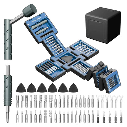 TYIIPLUS 55 in 1 Magnetic Screwdriver Set, Cube Tool Kit